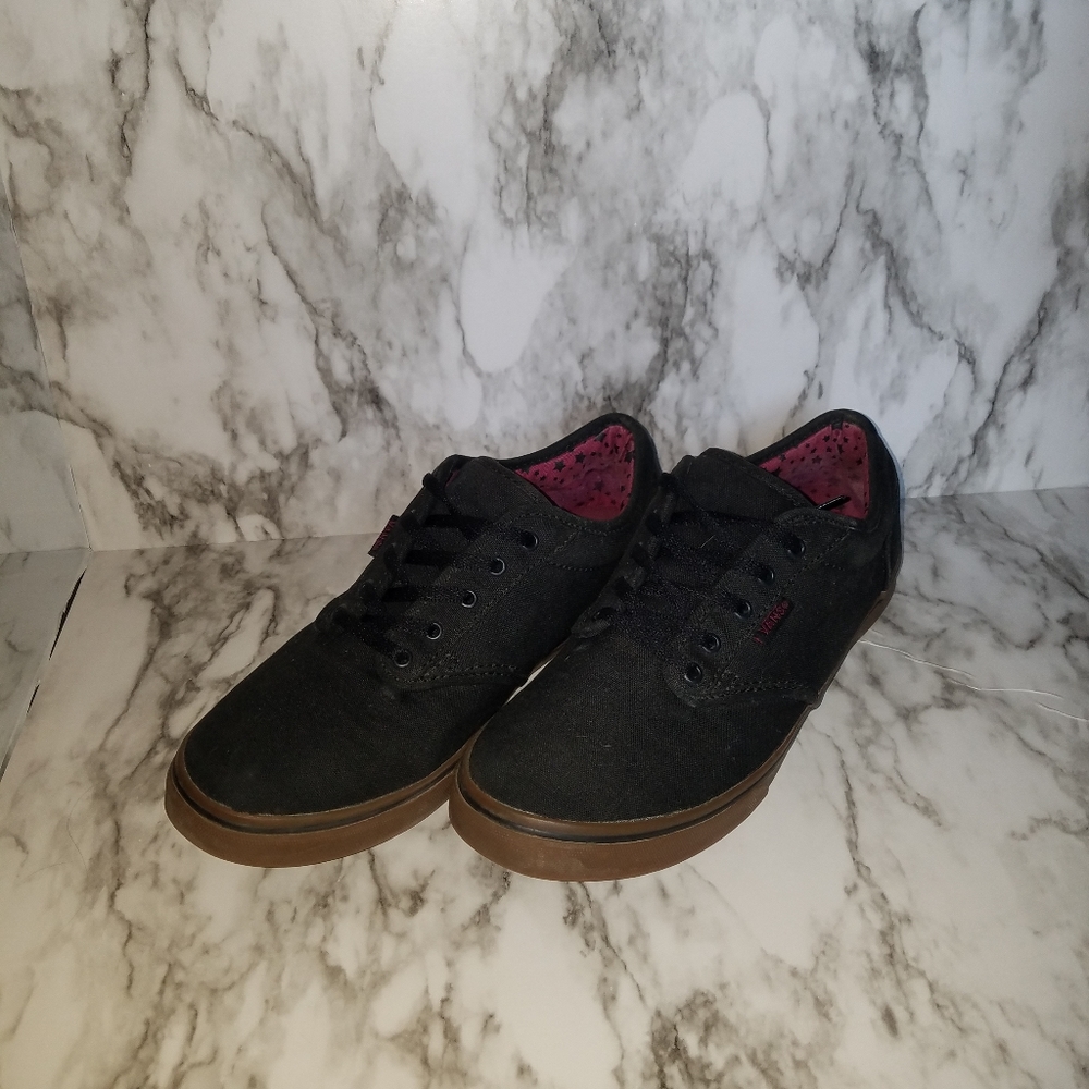 Black Canvas Vans